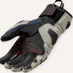 REV'IT Sand 5 Gloves Silver/Red> Motorhandschoenen