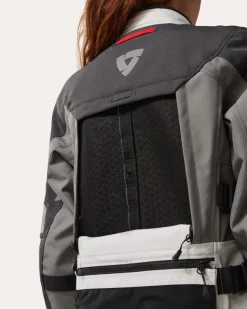 REV'IT Sand 5 H2O Ladies Motorjas Silver/Anthracite><noscript><img width=