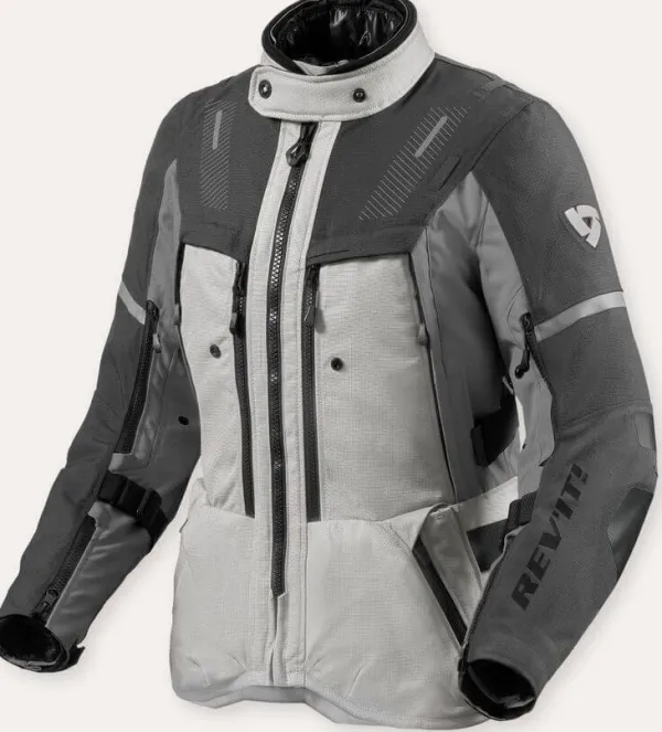 REV'IT Sand 5 H2O Ladies Motorjas Silver/Anthracite> Motorjassen