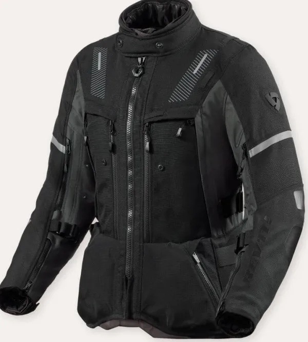 REV'IT Sand 5 H2O Ladies Motorjas Black/Anthracite> Motorjassen