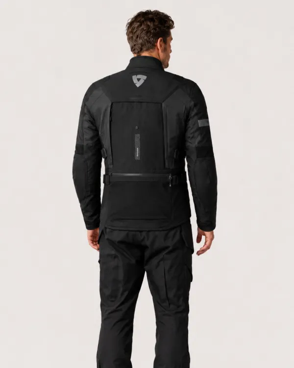 REV'IT Sand 5 H2O Motorjas Black/Anthracite> Motorjassen