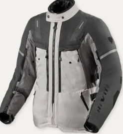 REV'IT Sand 5 H2O Motorjas Silver/Anthracite> Motorjassen