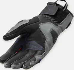 REV'IT Sand 5 Ladies Gloves Grey/Red> Motorhandschoenen