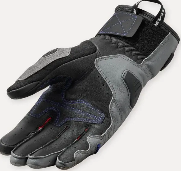 REV'IT Sand 5 Ladies Gloves Grey/Red> Motorhandschoenen