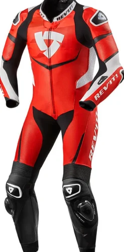 REV'IT Scorpio One Piece Red/White> Motorpakken