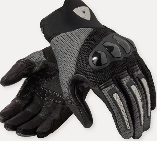 REV'IT Speedart Air Gloves Black/Grey> Motorhandschoenen