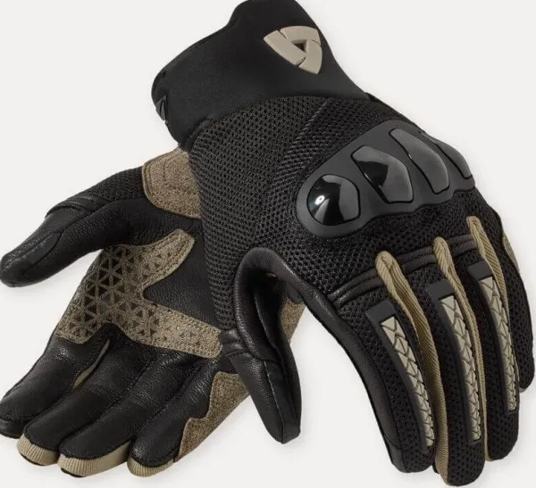 REV'IT Speedart Air Gloves Grey/Sand> Motorhandschoenen