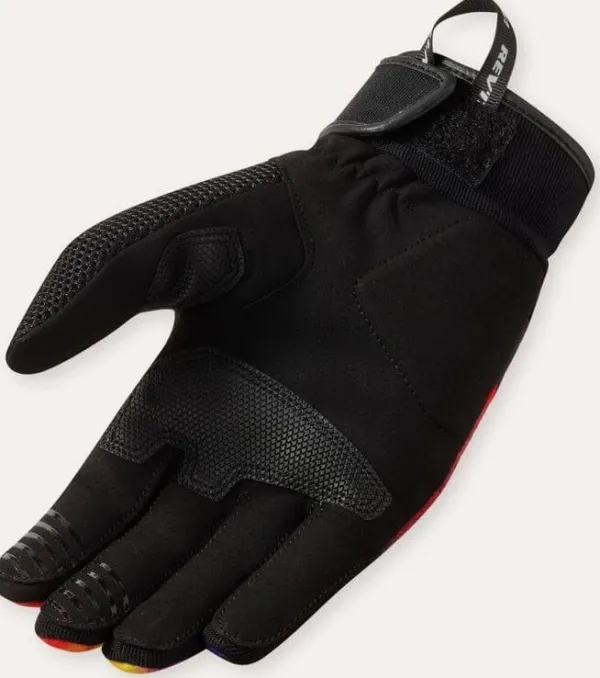 REV'IT Surge Gloves Black/Orange> Motorhandschoenen