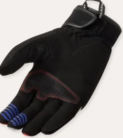 REV'IT Surge Gloves Black/Red> Motorhandschoenen
