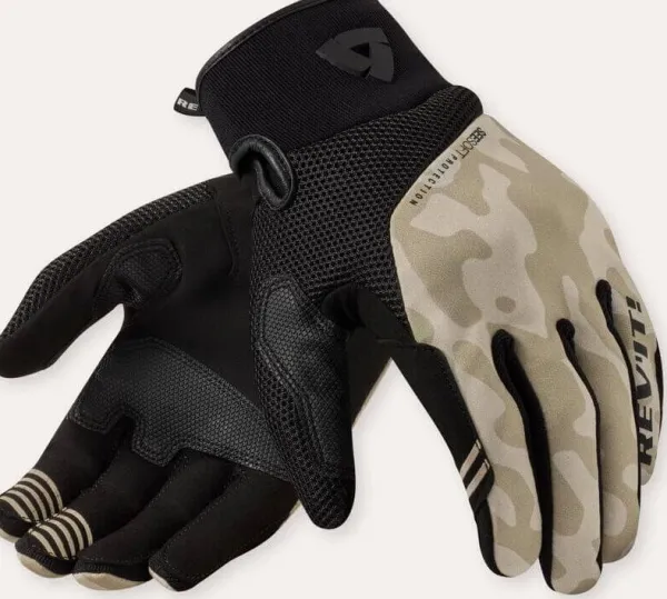 REV'IT Surge Gloves Sand/Black> Motorhandschoenen
