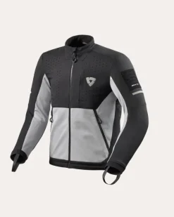 REV'IT Tectonic H2O Motorjas Black/Light Grey> Motorjassen