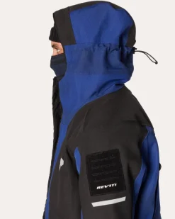 REV'IT Tectonic H2O Motorjas Black/Blue><noscript><img width=