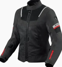 REV'IT Tornado 4 H2O Ladies Motorjas Black/Anthracite> Motorjassen