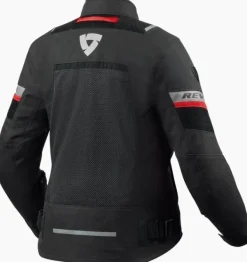 REV'IT Tornado 4 H2O Ladies Motorjas Black/Anthracite> Motorjassen
