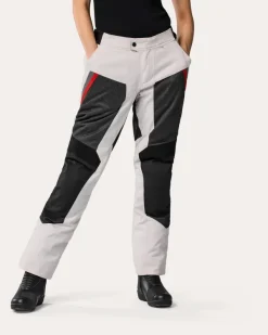 REV'IT Tornado 4 H2O Ladies Motorbroek Silver/Black><noscript><img width=