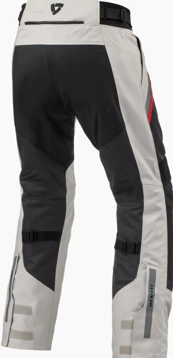 REV'IT Tornado 4 H2O Motorbroek Silver/Black> Motorbroeken
