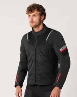 REV'IT Tornado 4 H2O Motorjas Black/Anthracite><noscript><img width=
