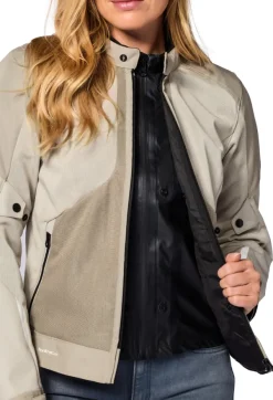REV'IT Torque 3 H2O Ladies Motorjas Sand/White><noscript><img width=