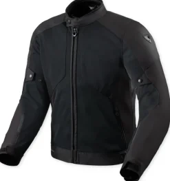REV'IT Torque 3 H2O Motorjas Black> Motorjassen