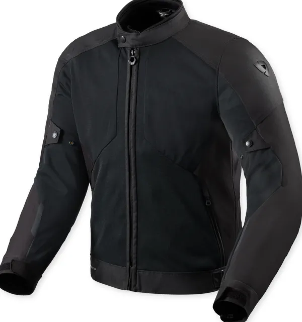 REV'IT Torque 3 H2O Motorjas Black> Motorjassen