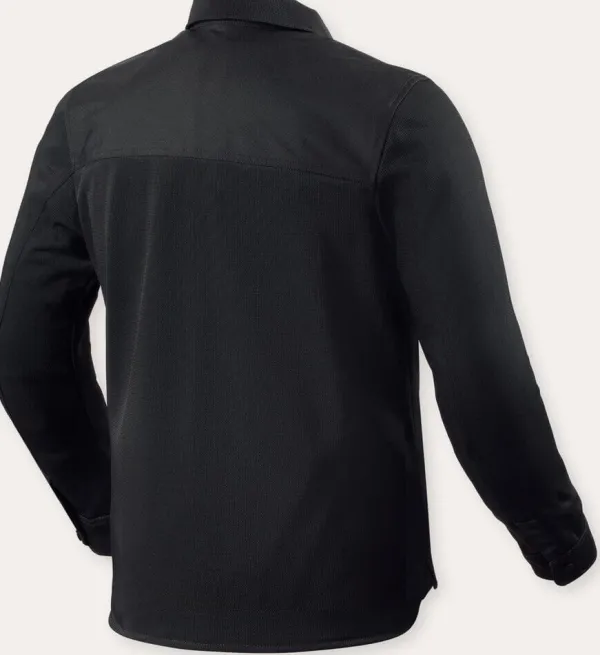 REV'IT Tracer Air 3 Motorjas Overshirt Black> Motorjassen