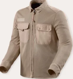 REV'IT Tracer Air 3 Motorjas Overshirt Sand> Motorjassen