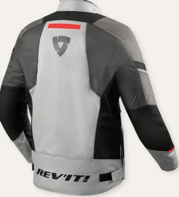 REV'IT Undulate H2O Motorjas Silver/Grey> Motorjassen