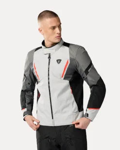 REV'IT Undulate H2O Motorjas Silver/Grey><noscript><img width=
