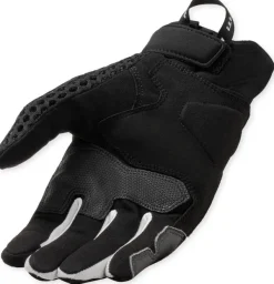 REV'IT Veloz Gloves Black/White> Motorhandschoenen