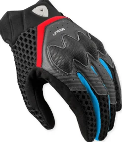 REV'IT Veloz Gloves Red/Blue> Motorhandschoenen