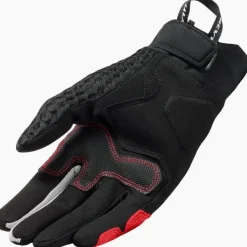 REV'IT Veloz Ladies Gloves Black/Red> Motorhandschoenen