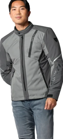 REV'IT Venator H2O Motorjas Light Grey/Grey><noscript><img width=