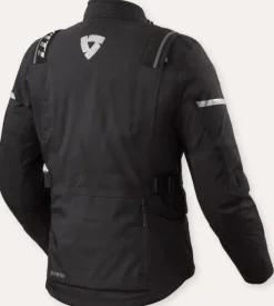 REV'IT Vertical GTX Motorjas Black/Silver> Motorjassen