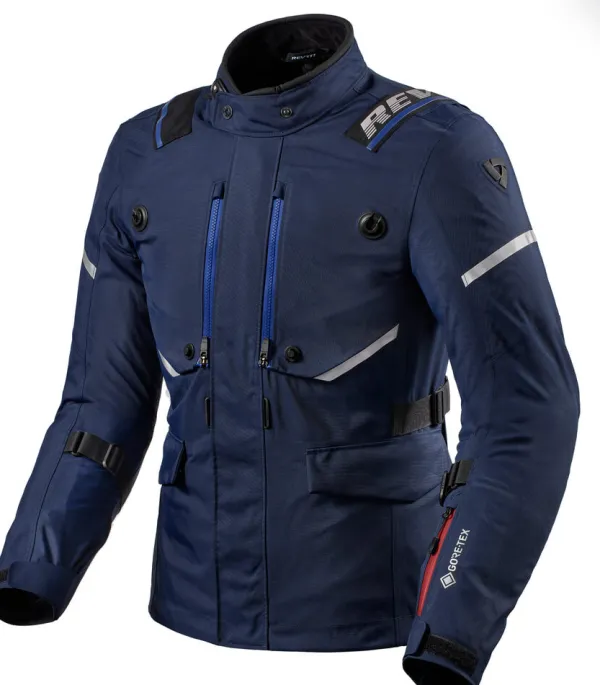 REV'IT Vertical GTX Motorjas DarkBlue> Motorjassen