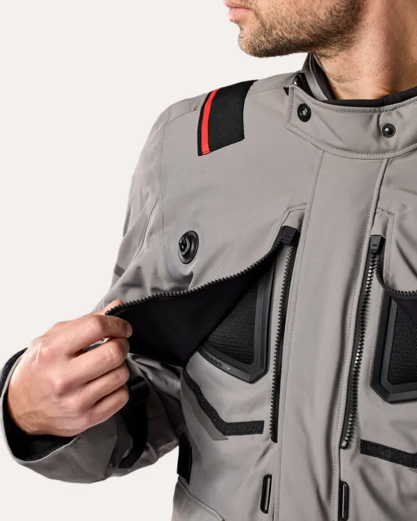 REV'IT Vertical GTX Motorjas Dark Grey> Motorjassen