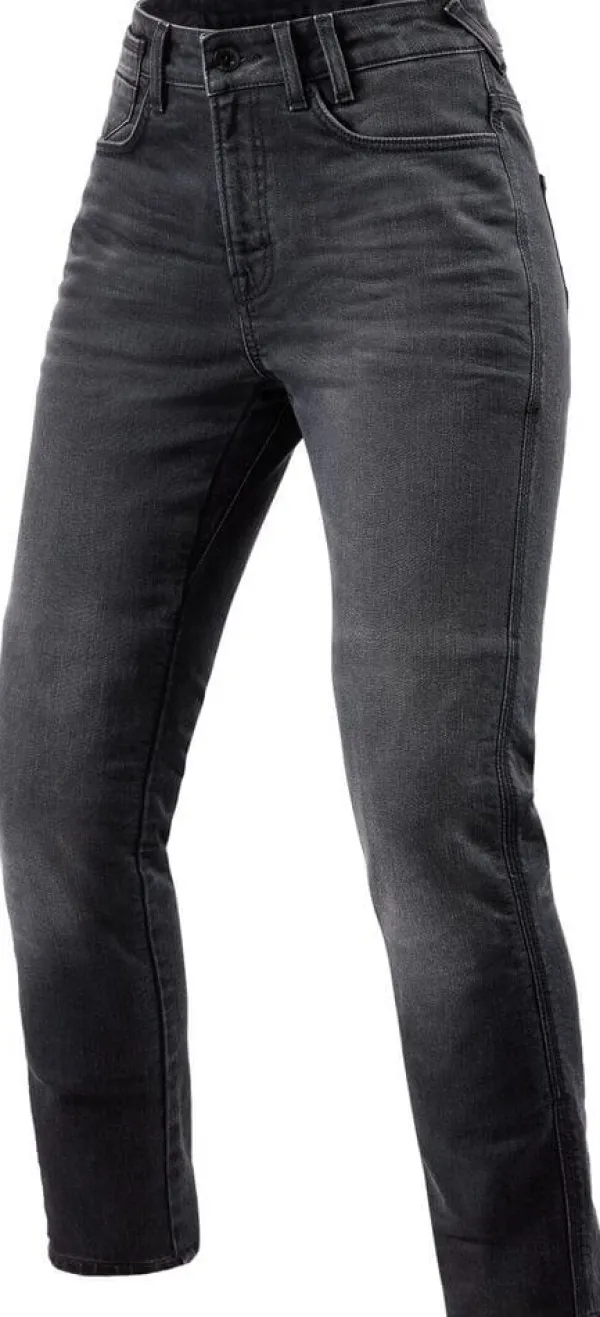 REV'IT Victoria 2 Ladies SF Motorjeans Medium Grey Used> Motorjeans