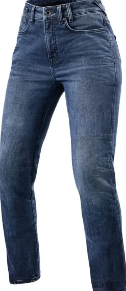 REV'IT Victoria 2 Ladies SF Motorjeans Classic Blue Used> Motorjeans