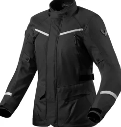 REV'IT Voltiac 3 H2O Ladies Motorjas Black/Silver> Motorjassen
