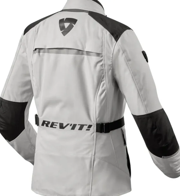 REV'IT Voltiac 3 H2O Ladies Motorjas Silver/Black> Motorjassen