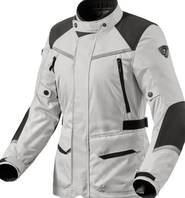 REV'IT Voltiac 3 H2O Ladies Motorjas Silver/Black> Motorjassen