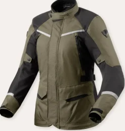 REV'IT Voltiac 3 H2O Ladies Motorjas Green/Anthracite> Motorjassen