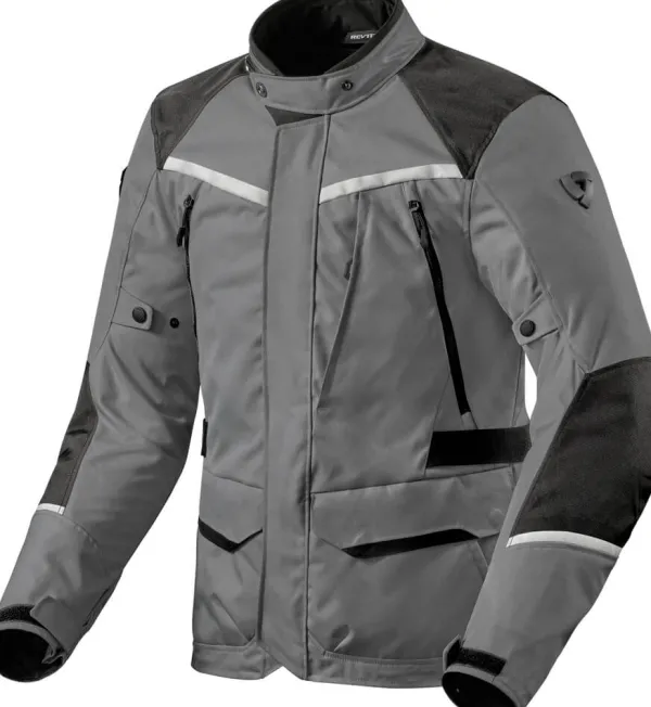 REV'IT Voltiac 3 H2O Motorjas Grey/Black> Motorjassen