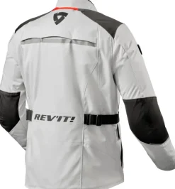 REV'IT Voltiac 3 H2O Motorjas Silver/Black> Motorjassen