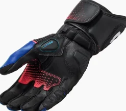 REV'IT Xena 4 Ladies Gloves Black/Blue> Motorhandschoenen