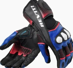 REV'IT Xena 4 Ladies Gloves Black/Blue> Motorhandschoenen