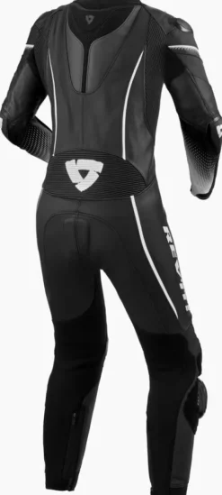 REV'IT Xena 4 Ladies Onepiece Black/White> Motorpakken