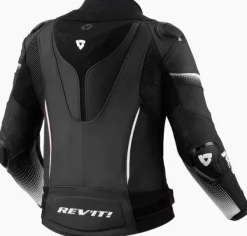 REV'IT Xena 4 Pro Ladies Motorjas Black/White> Motorjassen