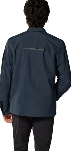REV'IT Yaletown Motorjas Overshirt Dark Blue><noscript><img width=