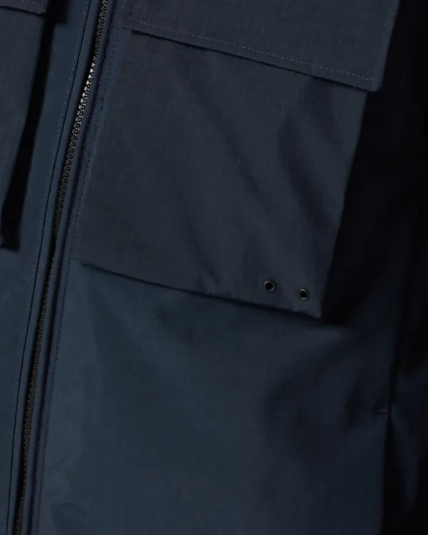 REV'IT Yaletown Motorjas Overshirt Dark Blue> Motorjassen