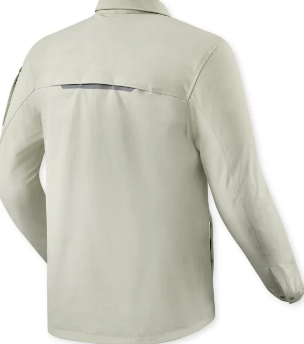 REV'IT Yaletown Motorjas Overshirt Sand> Motorjassen